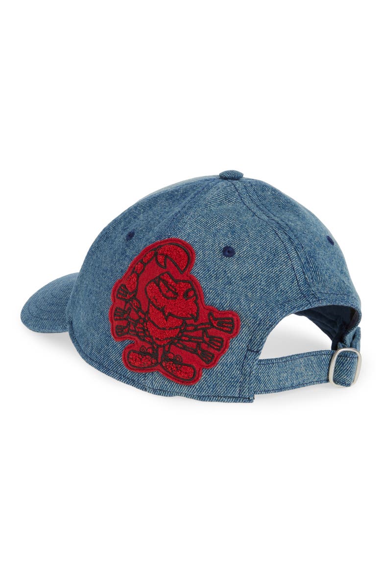 Denim Baseball Cap, Alternate, color, VINTAGE BLUE