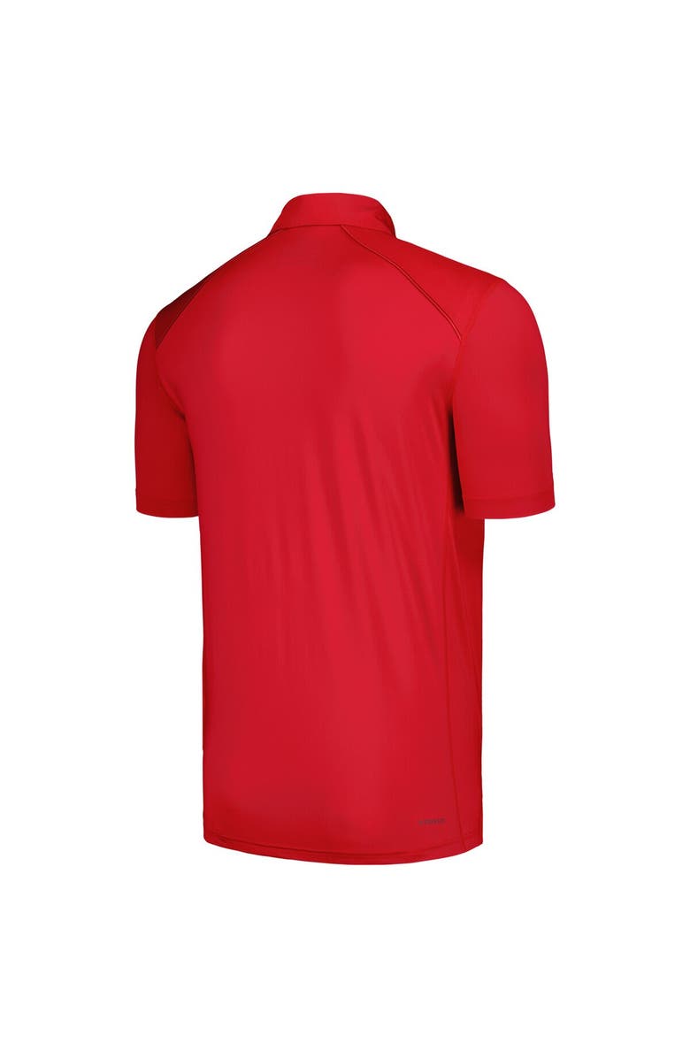 adidas Men's adidas Red Miami University RedHawks Classic AEROREADY Polo, Alternate, color, 