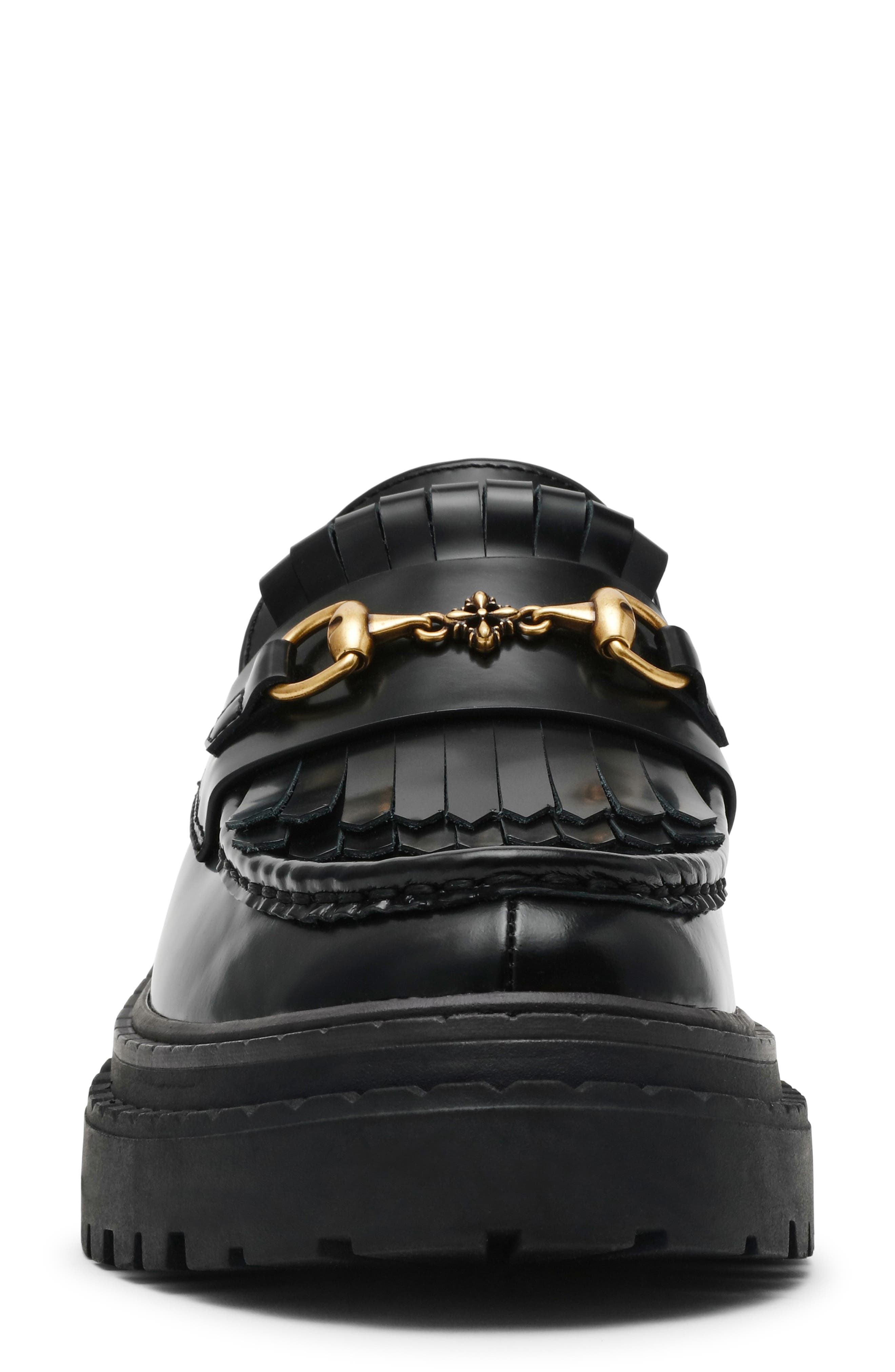 Steve Madden Anabeth Lug Sole Loafer, Alternate, color, 