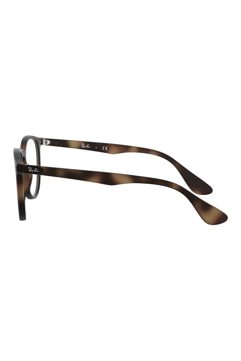 Unisex Erika 51mm Keyhole Optical Glasses, Alternate, color, RUBBER DARK HAVANA