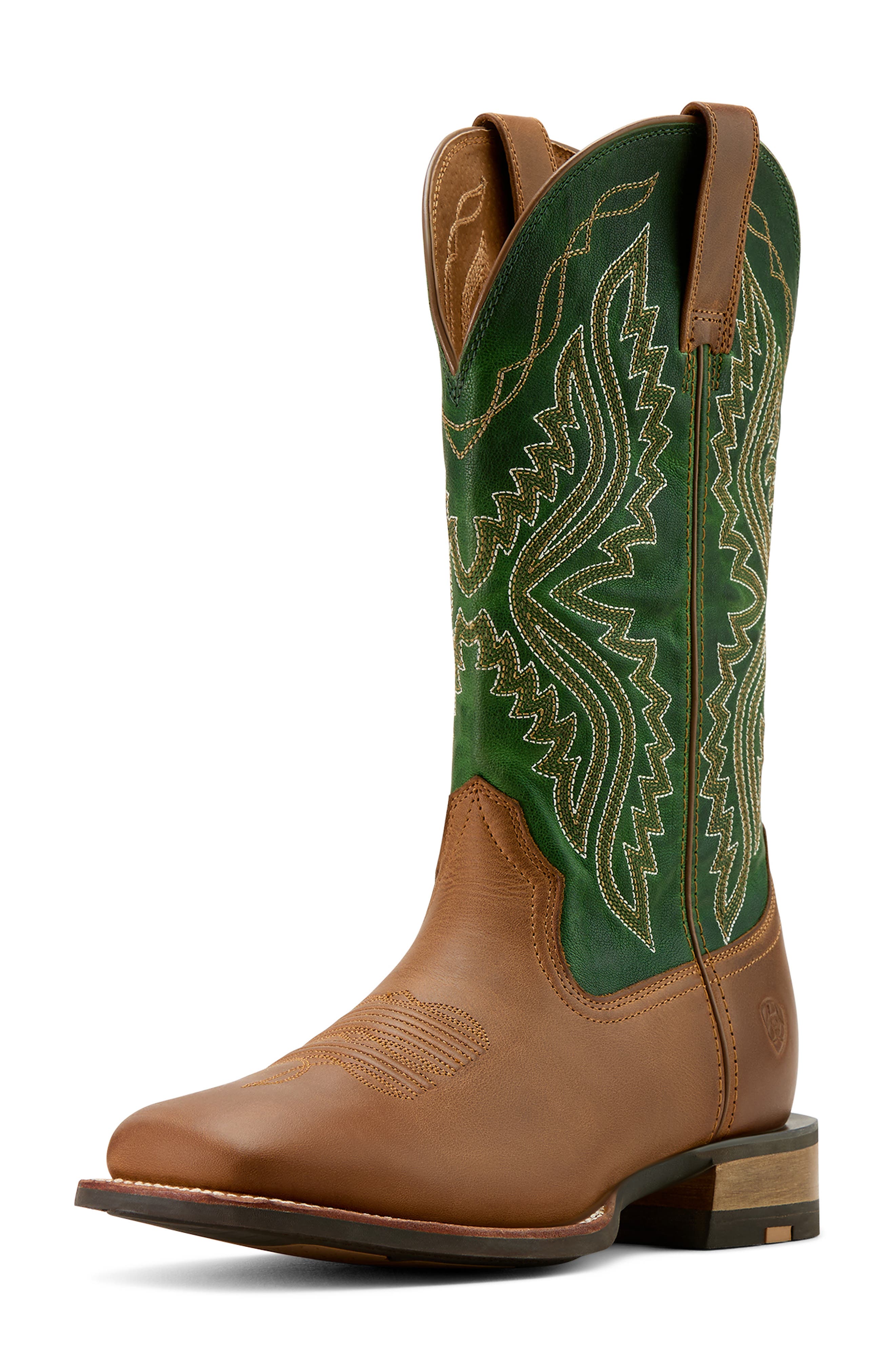 Ariat Baxter Western Boot, Alternate, color, Brown