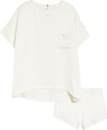 Lunya Washable Silk Tee Short Pajamas
