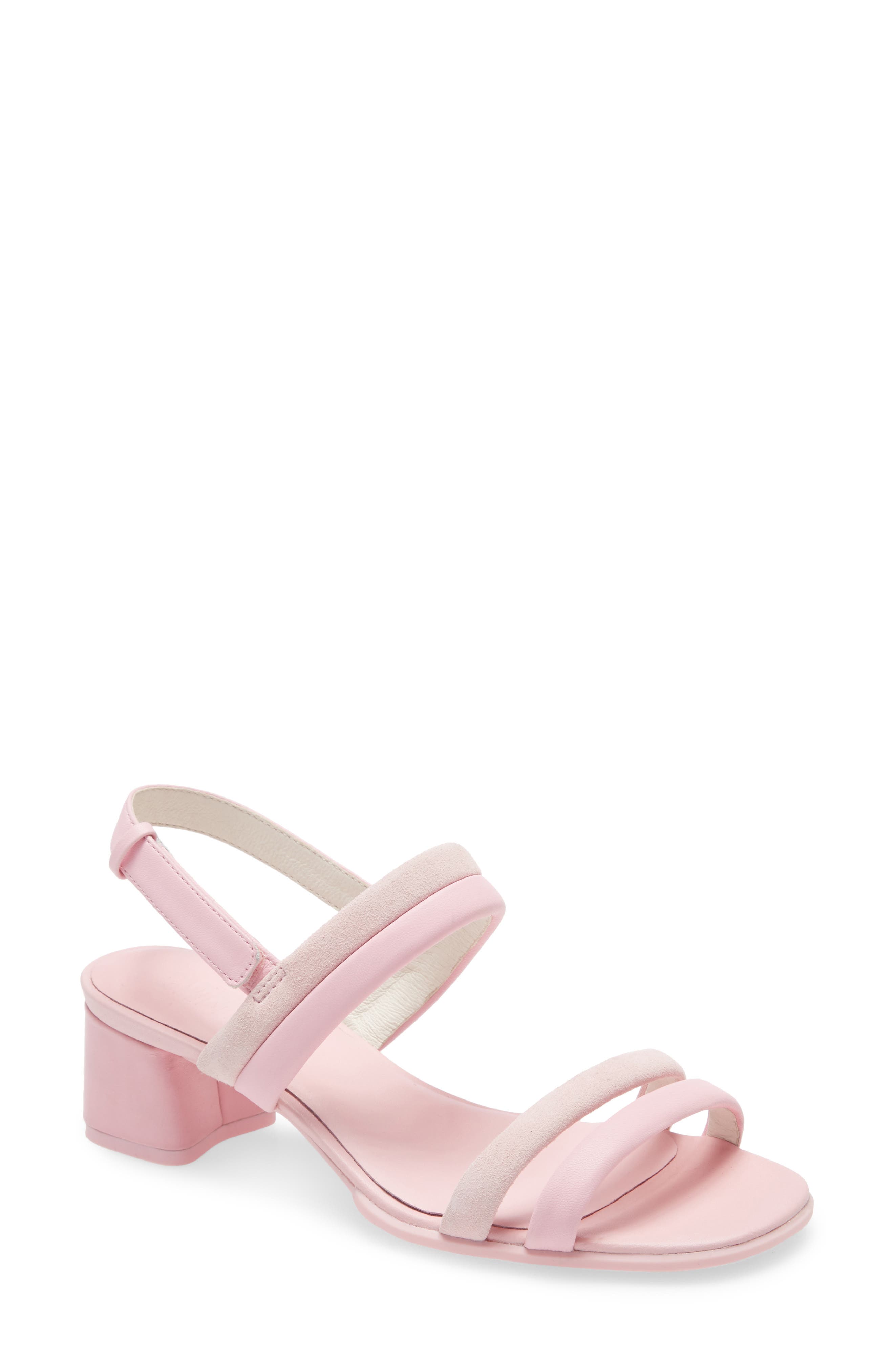 Katie Sandal, Main, color, PASTEL PINK LEATHER
