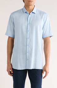 SOUL OF LONDON Short Sleeve Sport Shirt