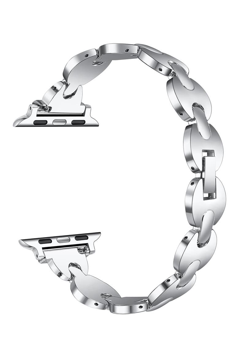 Sunny Apple Watch® Bracelet Watchband, Alternate, color, SILVER