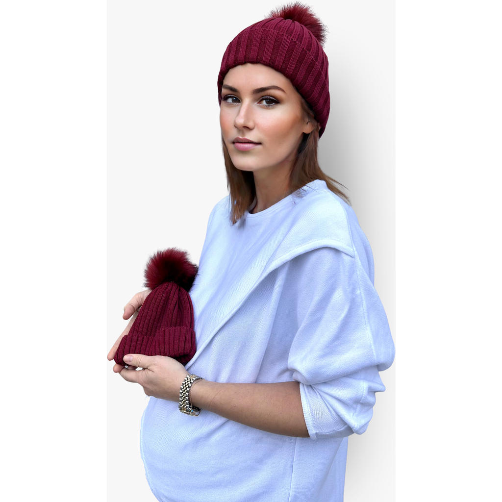 Accouchée Mom N Me Beanie Set