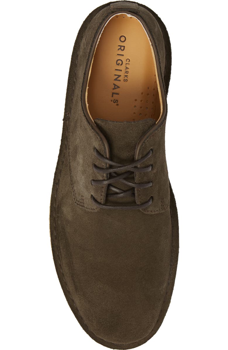 Clarks<sup>®</sup> Desert London Suede Plain Toe Derby, Alternate, color,