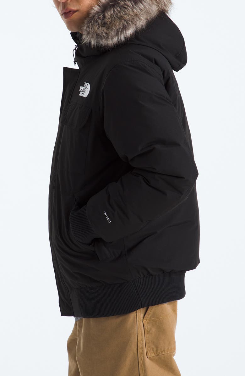 The North Face McMurdo Water Repellent 600 Fill Power Down Jacket with Removable Faux Fur Trim, Alternate, color,