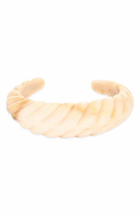 Twisted Acrylic Cuff Bracelet