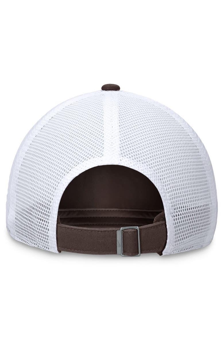 Nike Men's Nike Brown San Diego Padres Evergreen Wordmark Trucker Adjustable Hat, Alternate, color, Brown