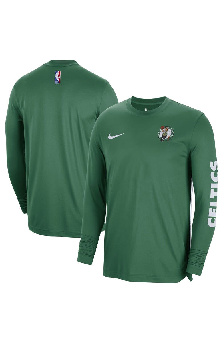Nike Unisex Nike Kelly Green Boston Celtics 2023/24 Authentic Pregame Long Sleeve Shooting Shirt, Alternate, color, 