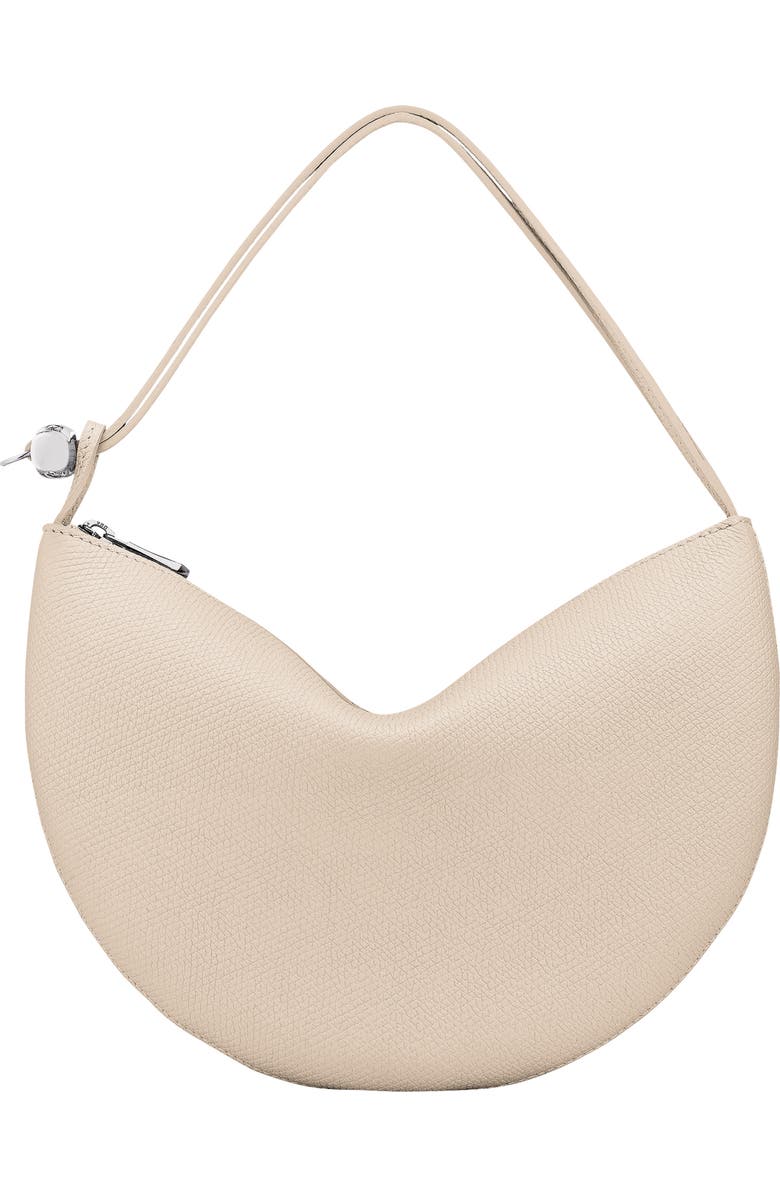 Longchamp Le Roseau Leather Wristlet Clutch, Main, color, Paper