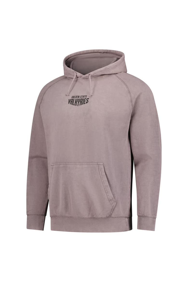 Unisex Stadium Essentials Purple Golden State Valkyries Get Back Oversized Vintage Raglan Pullover Hoodie, Alternate, color, Purple