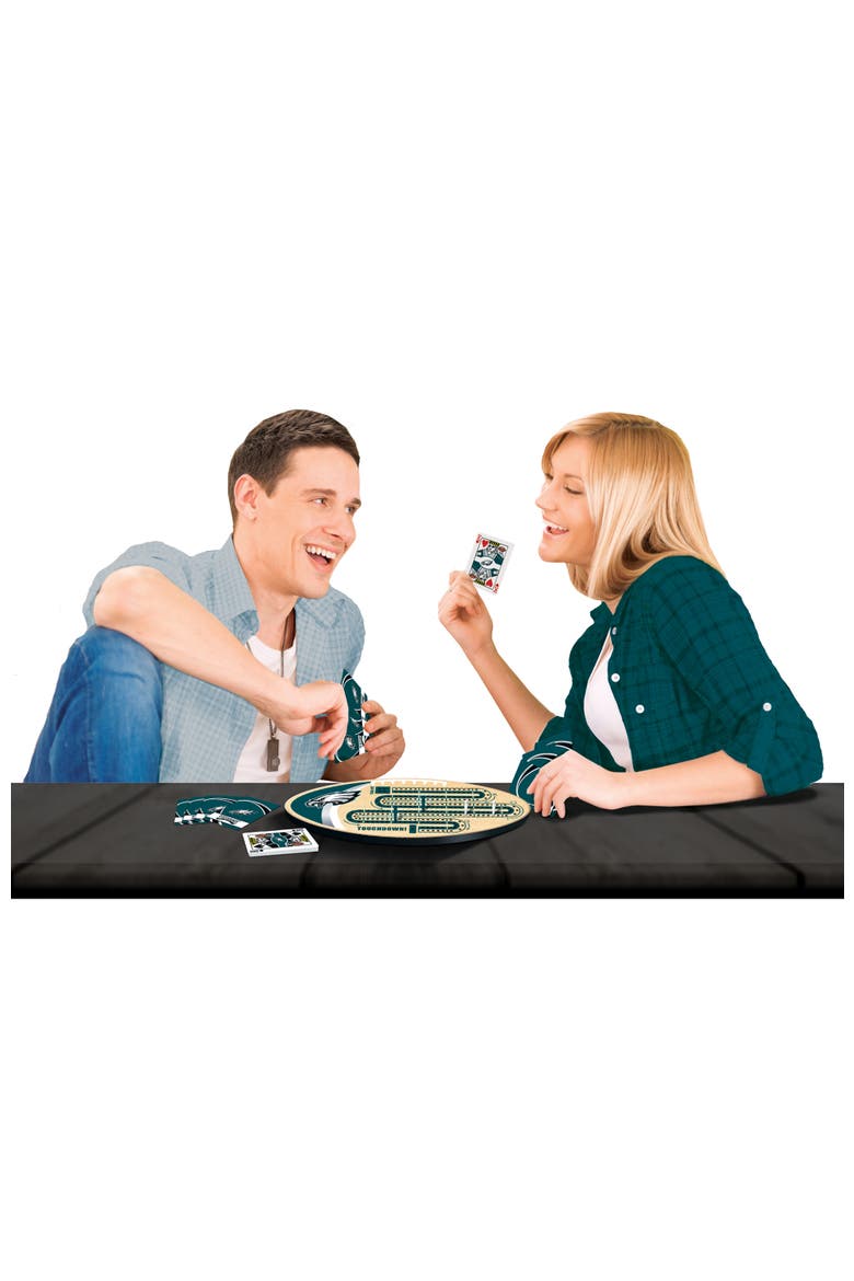 Philadelphia Eagles Cribbage, Alternate, color, Multicolor