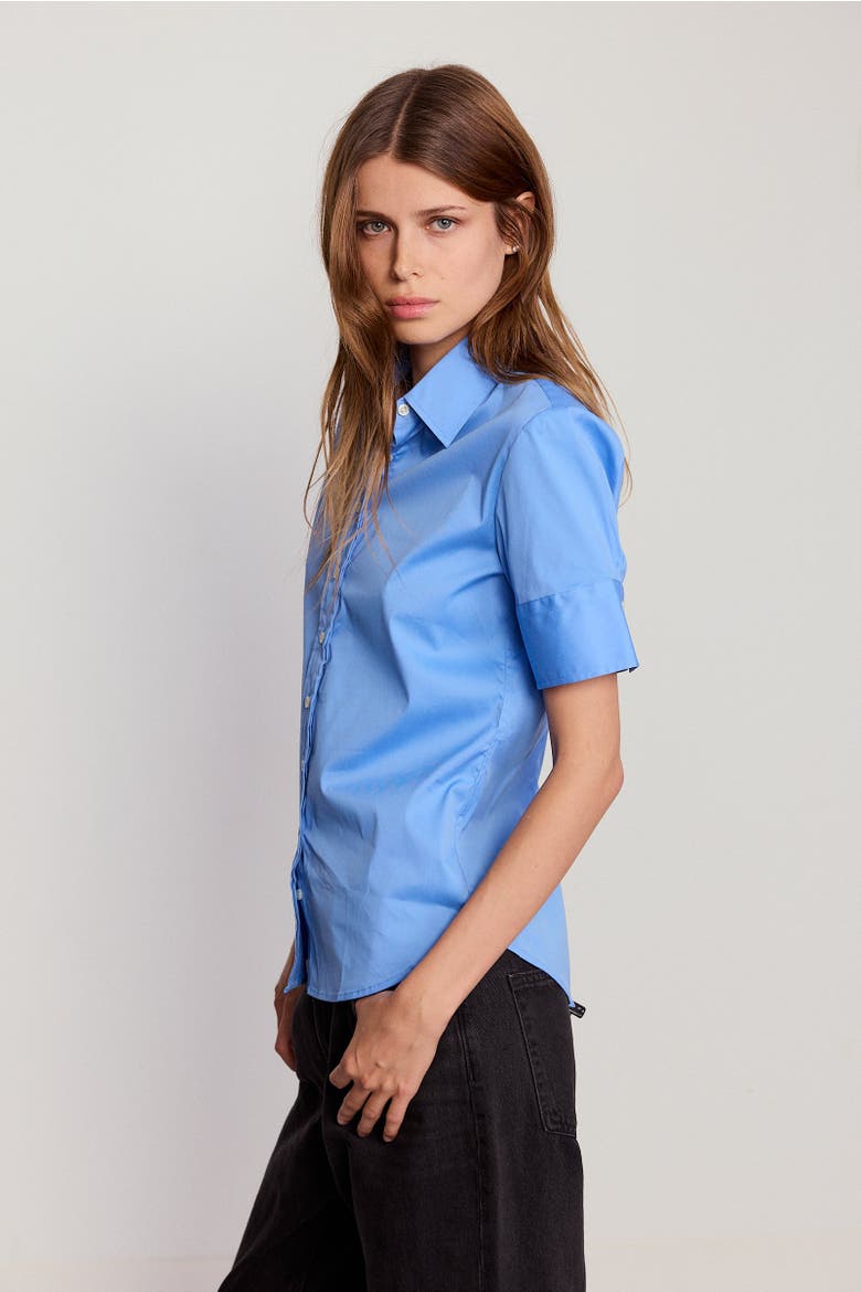 The Short Sleeve Shirt, Alternate, color, French Blue