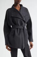 Isabel Marant Ceaton Wool & Cashmere Wrap Coat