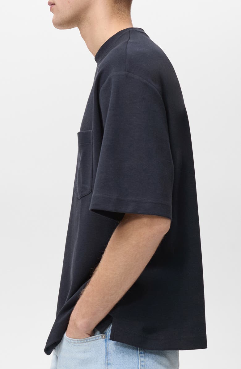 MANGO Oversize Cotton T-Shirt, Alternate, color, 