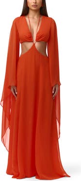 Naked Wardrobe Cutout Maxi Dress