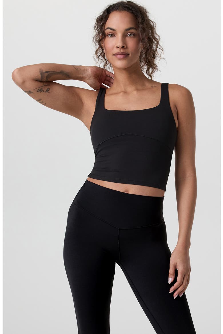 AllTheForm Support Tank, Alternate, color, BLACK