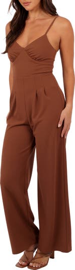Maelle Stretch Crepe Jumpsuit