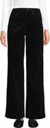Lands' End High Rise Wide Leg Corduroy Pants