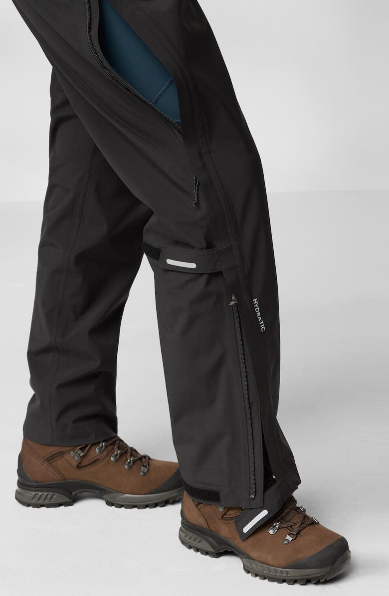 Fjällräven Hydratic Trail Pants, Alternate, color, Black