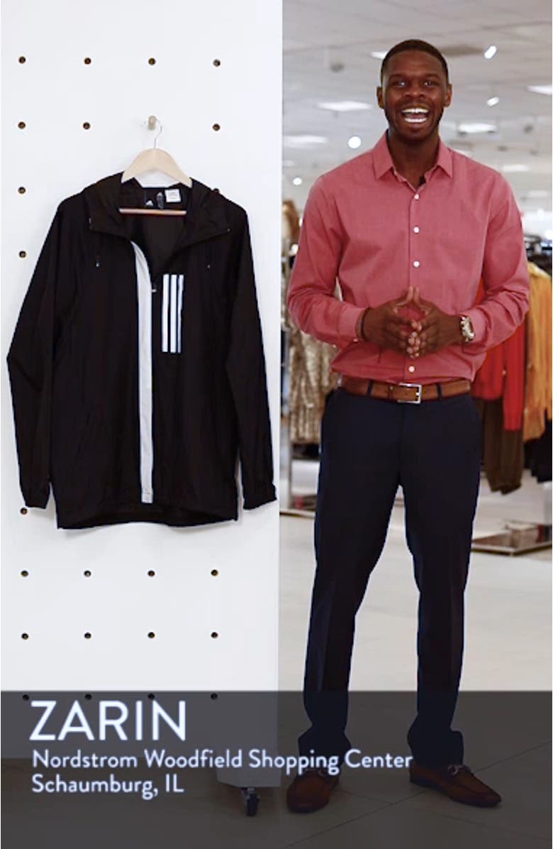 Water Repellent Hooded Windbreaker, sales video thumbnail