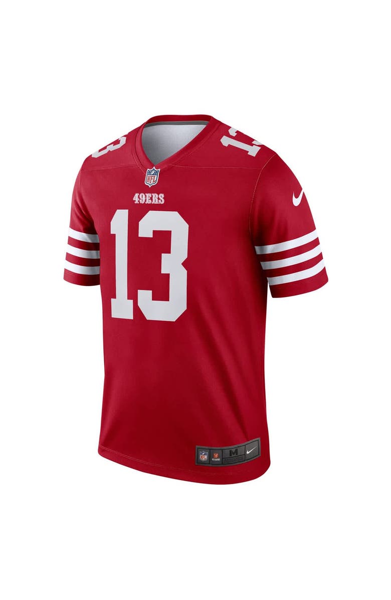 Nike Men's Nike Brock Purdy Scarlet San Francisco 49ers Team Legend Jersey, Alternate, color, Scarlet
