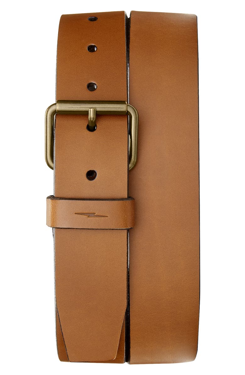 Shinola Rambler Leather Belt, Main, color,