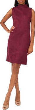 Halogen® Mock Neck Sleeveless Dress