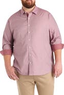 Synrgy by DXL Big & Tall Diamond Print Sport Shirt V2