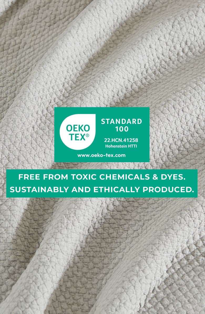 Woven & Weft Stonewashed Quilt & Sham Set, Alternate, color, Mushroom Grey