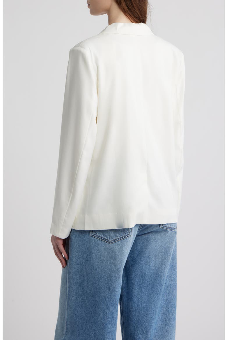 Catherine One-Button Blazer, Alternate, color, WHITE