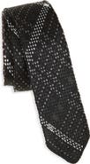 Thom Browne Silk Jacquard Tie