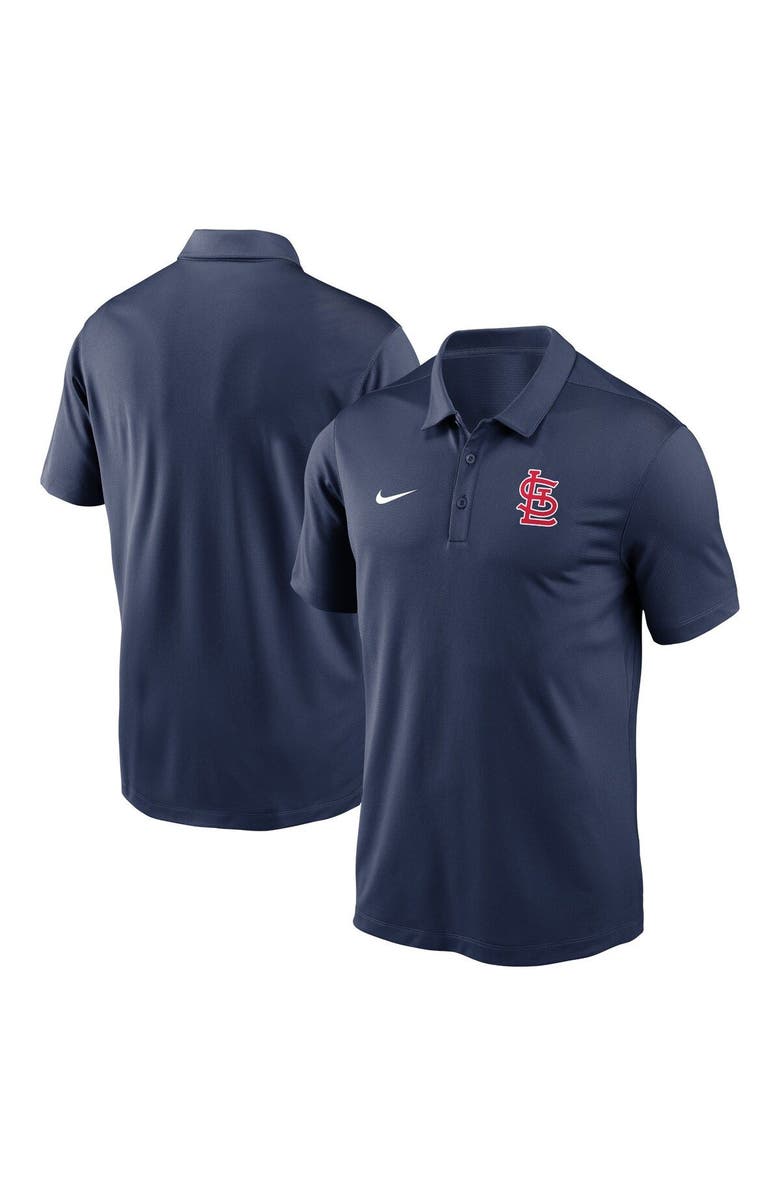 Nike Men's Nike Navy St. Louis Cardinals Agility Performance Polo, Main, color, 