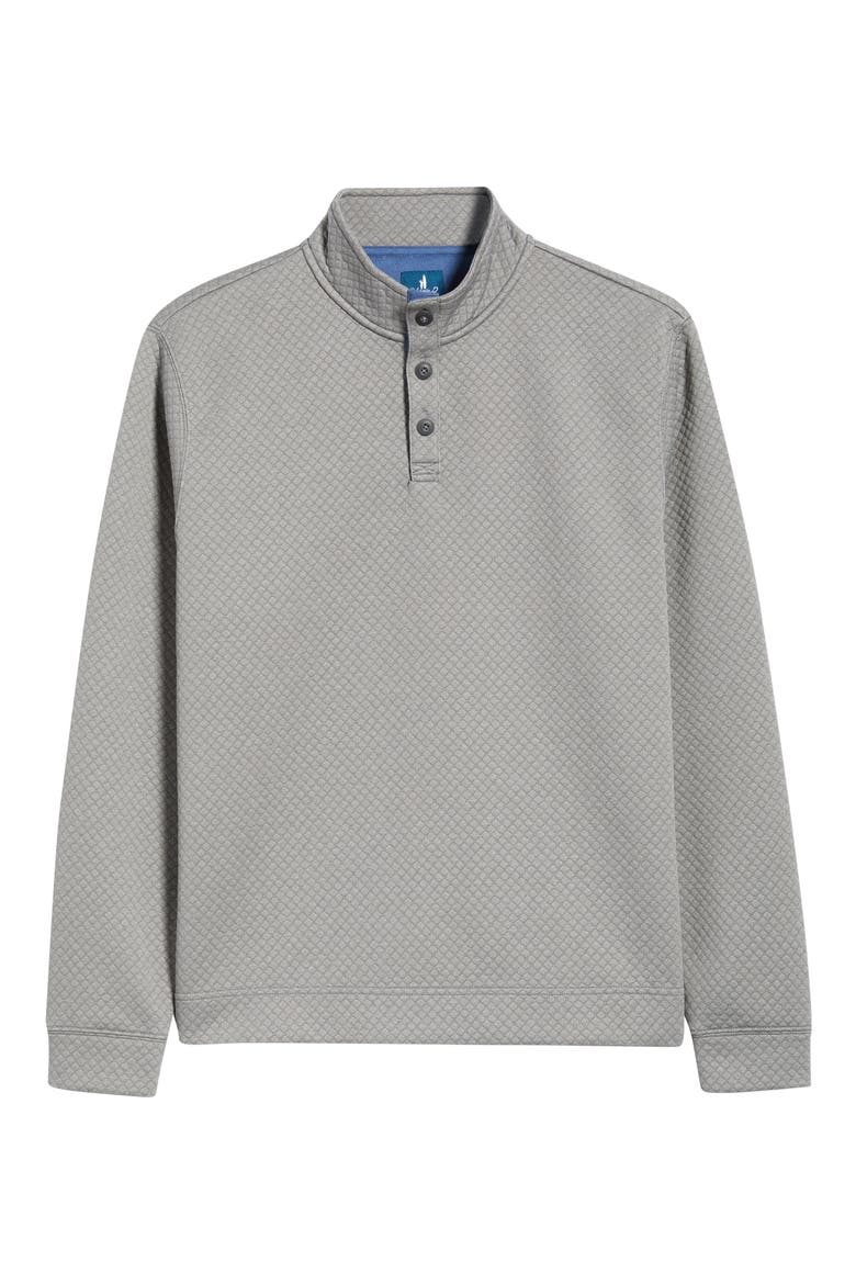 Rockwells Quilted Henley Pullover, Alternate, color, SMOKE
