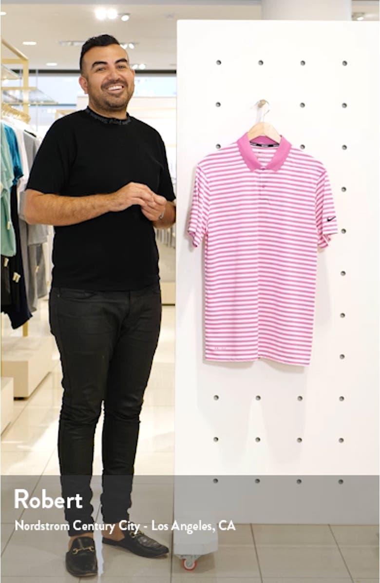 Victory Dri-FIT Stripe Golf Polo, sales video thumbnail