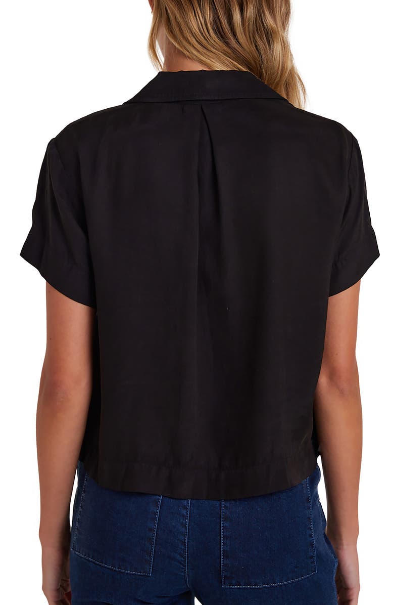 Bella Dahl Lyocell Camp Shirt, Alternate, color, 