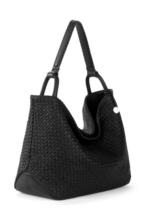 The Sak Los Feliz Large Tote Leather Bag In Black