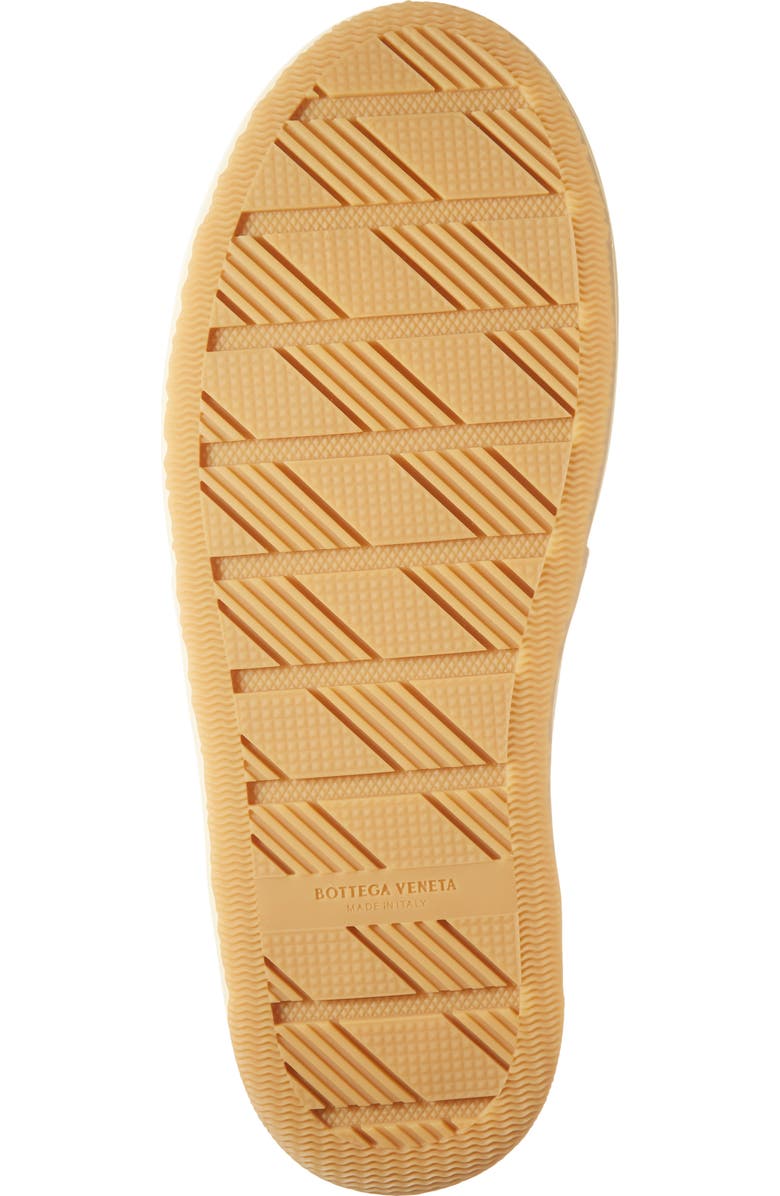 Bottega Veneta Eliot Mixed Media Mid Top Sneaker, Alternate, color, 9642 White/ Sea Salt