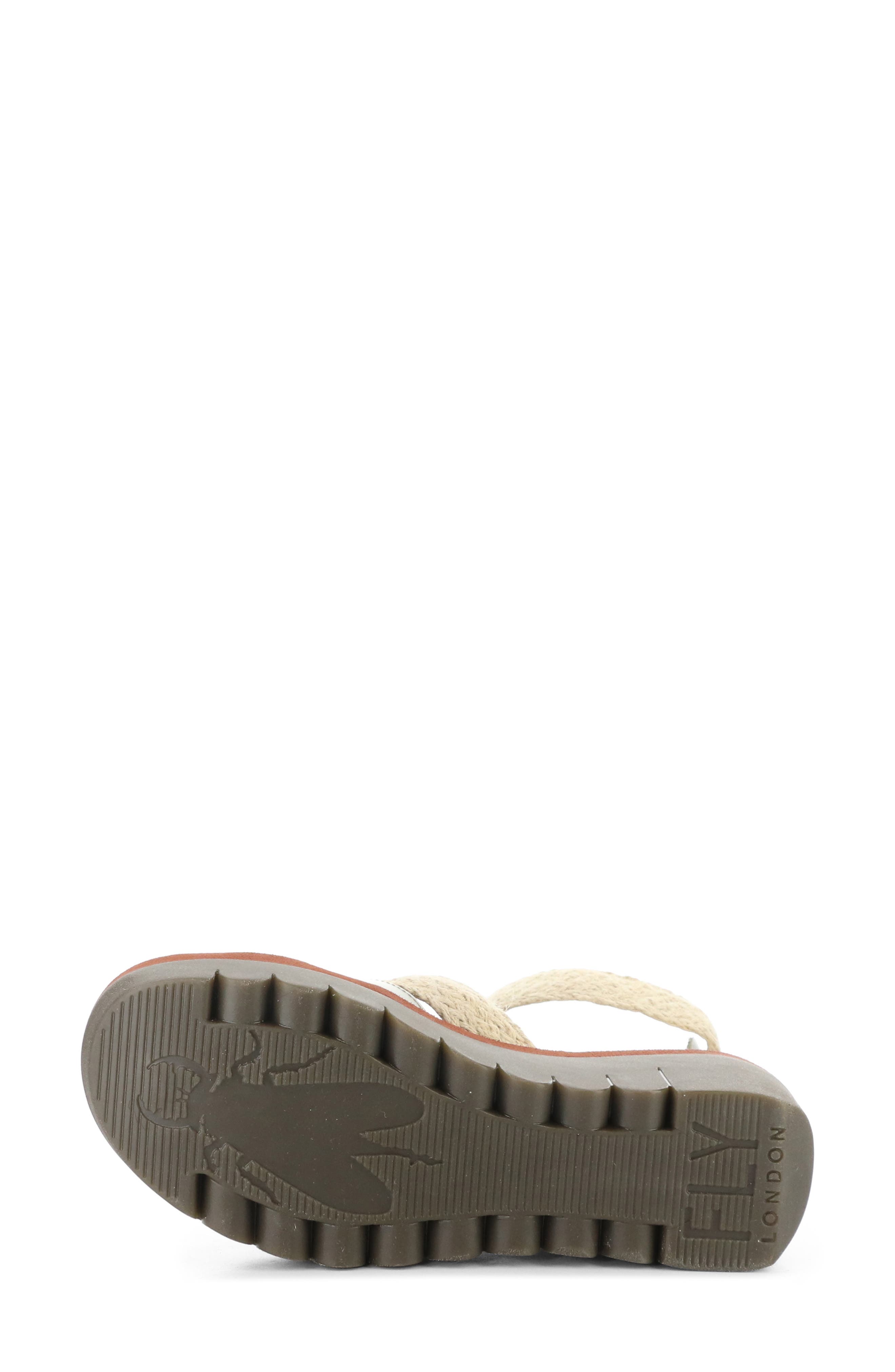 Fly London Yory Ankle Strap Sandal, Alternate, color, Smog