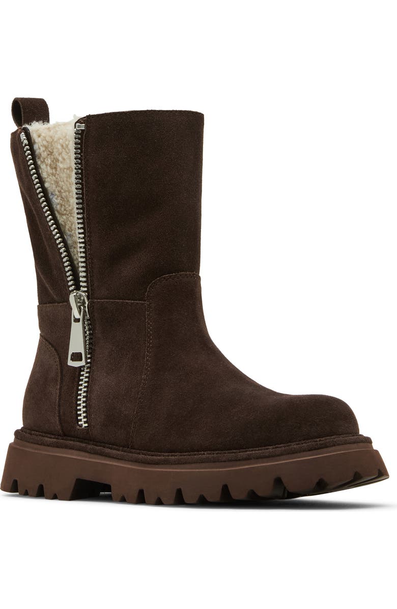 Blondo Burnout Waterproof Boot, Main, color, Java Suede