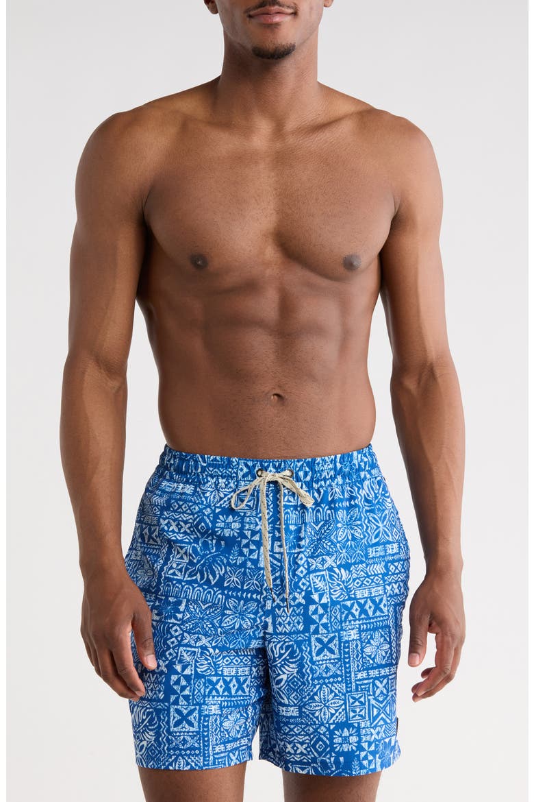 Puddle Swim Trunks, Main, color, BLUE QUARTZ
