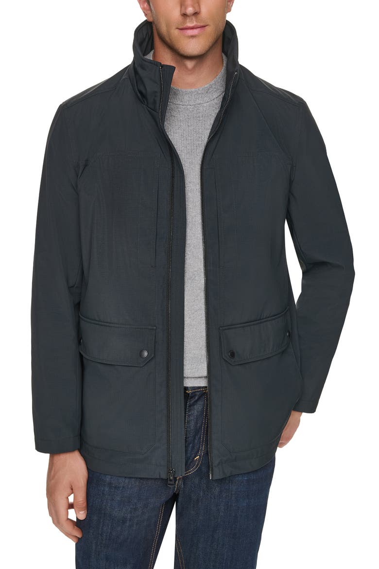 Field Jacket, Main, color, BLACK
