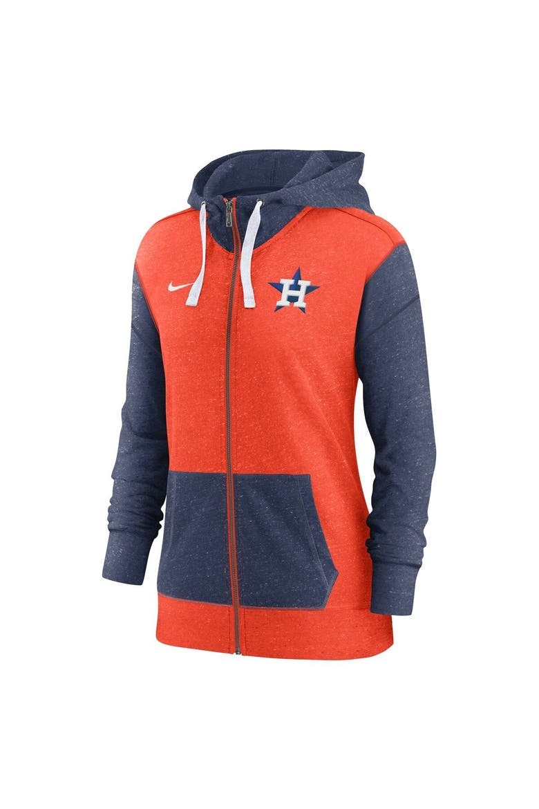 Women's Nike Orange Houston Astros Full-Zip Hoodie, Alternate, color, Orange