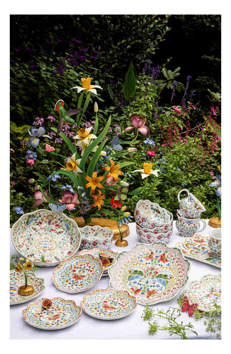 Juliska Sofia Dessert/Salad Plate, Alternate, color, Multi Pink