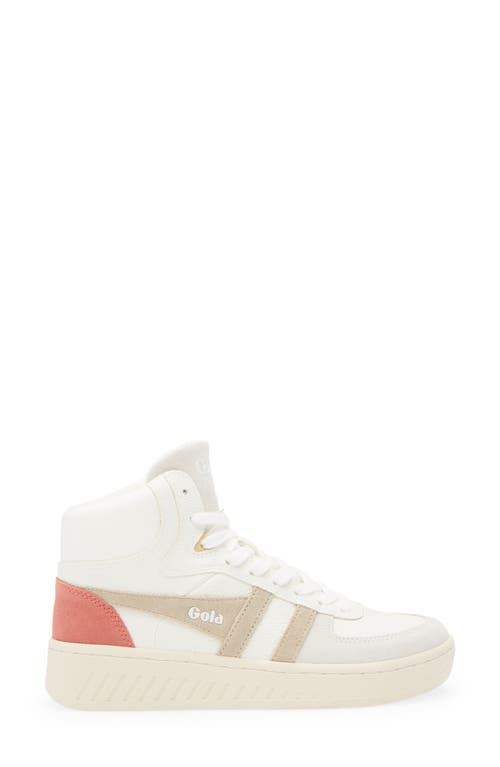 Gola Slam Trident Trainer Sneaker In White