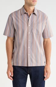 Brixton Cru Relaxed Fit Short Sleeve Shirt