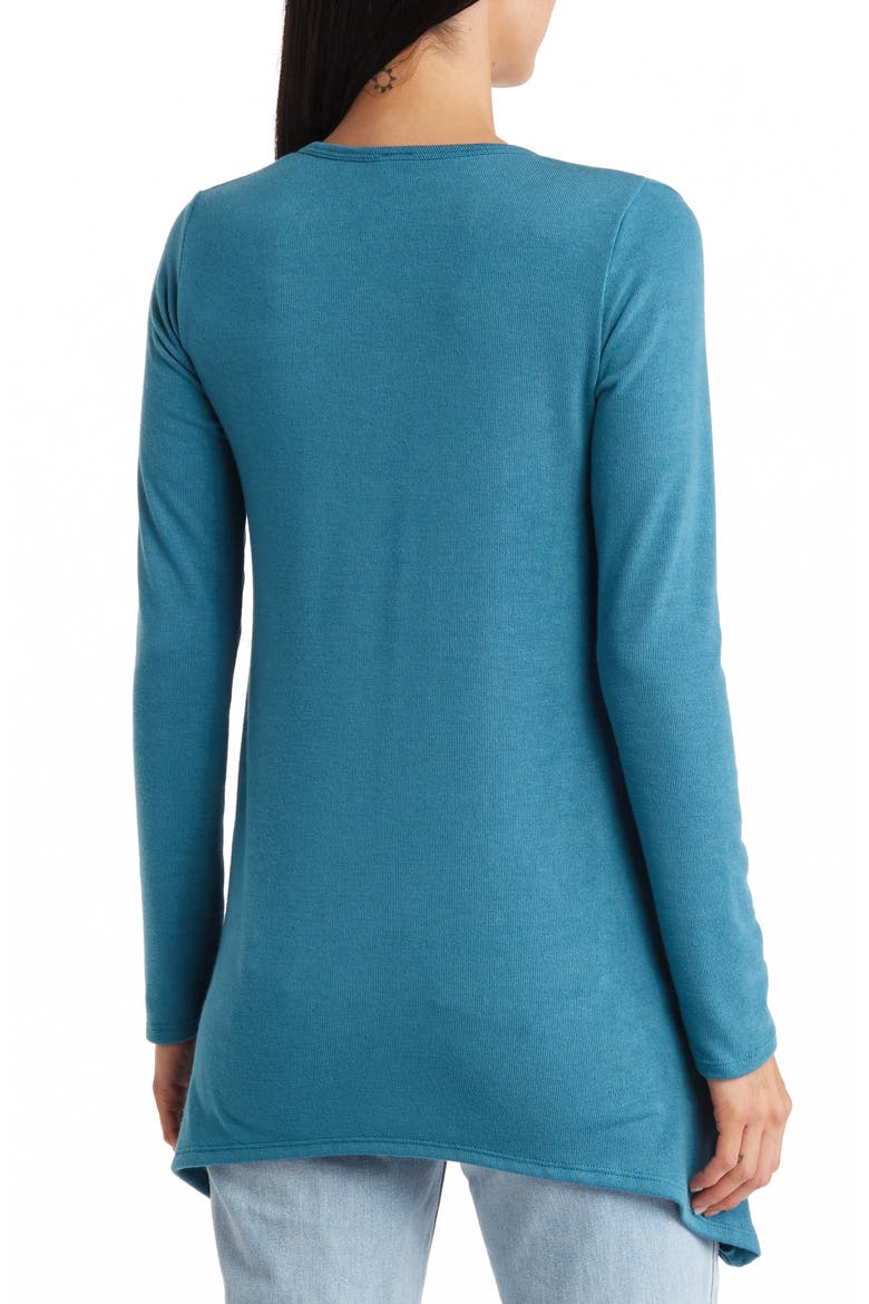 Asymmetrical Swing Sweater, Alternate, color, SKYDIVER