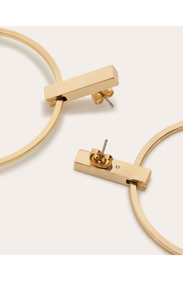 Ramy Brook Margy Hoop Earrings, Alternate, color, Gold